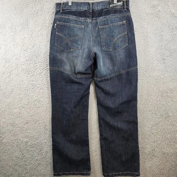 Run With The Bulls Speed Strength Jeans Made With Kevlar Riding Men's Sz 36x32
